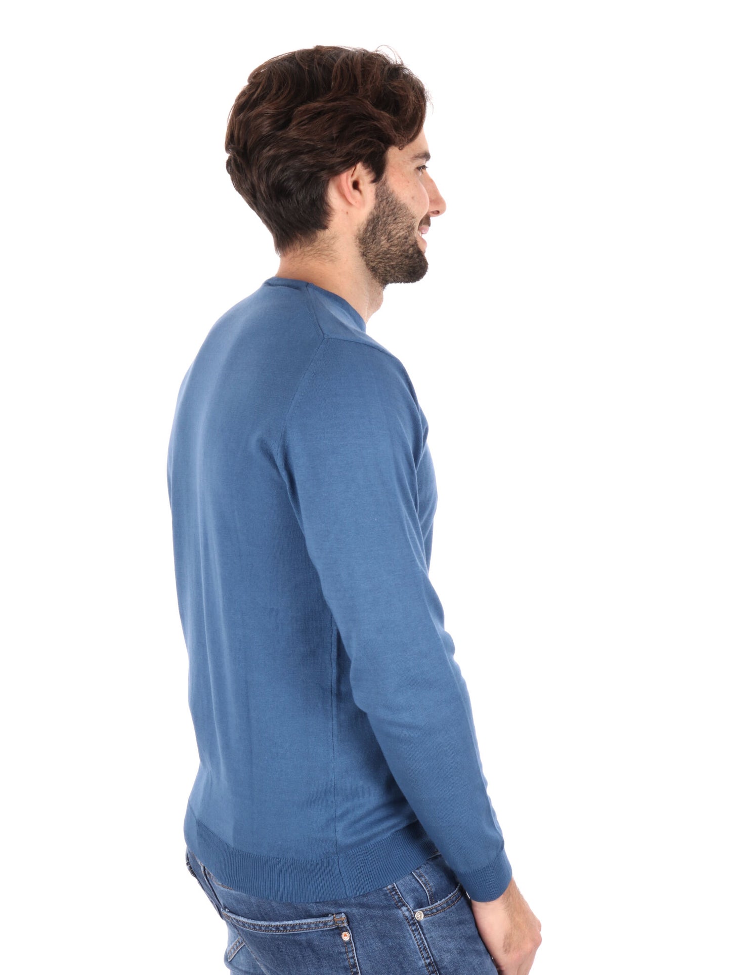 MAGLIA GIROCOLLO TAYLOR FB UOMO AVIO