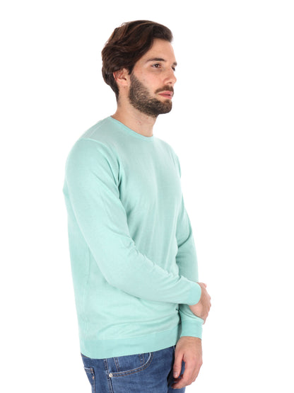 MAGLIA GIROCOLLO TAYLOR FB UOMO MENTA