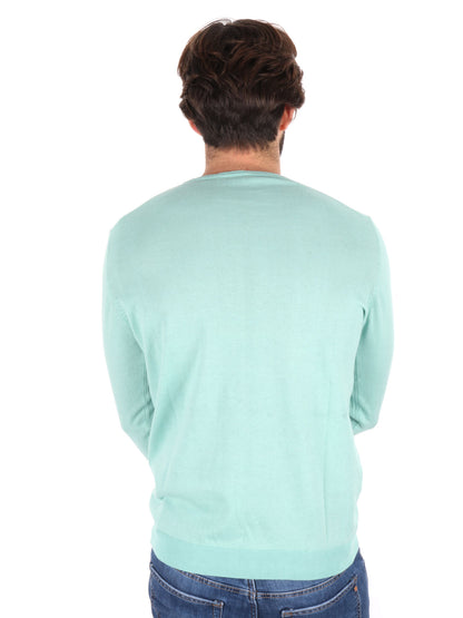 MAGLIA GIROCOLLO TAYLOR FB UOMO MENTA