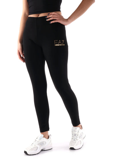 LEGGINS EVOLUTION EA7 EMPORIO ARMANI DONNA NERO