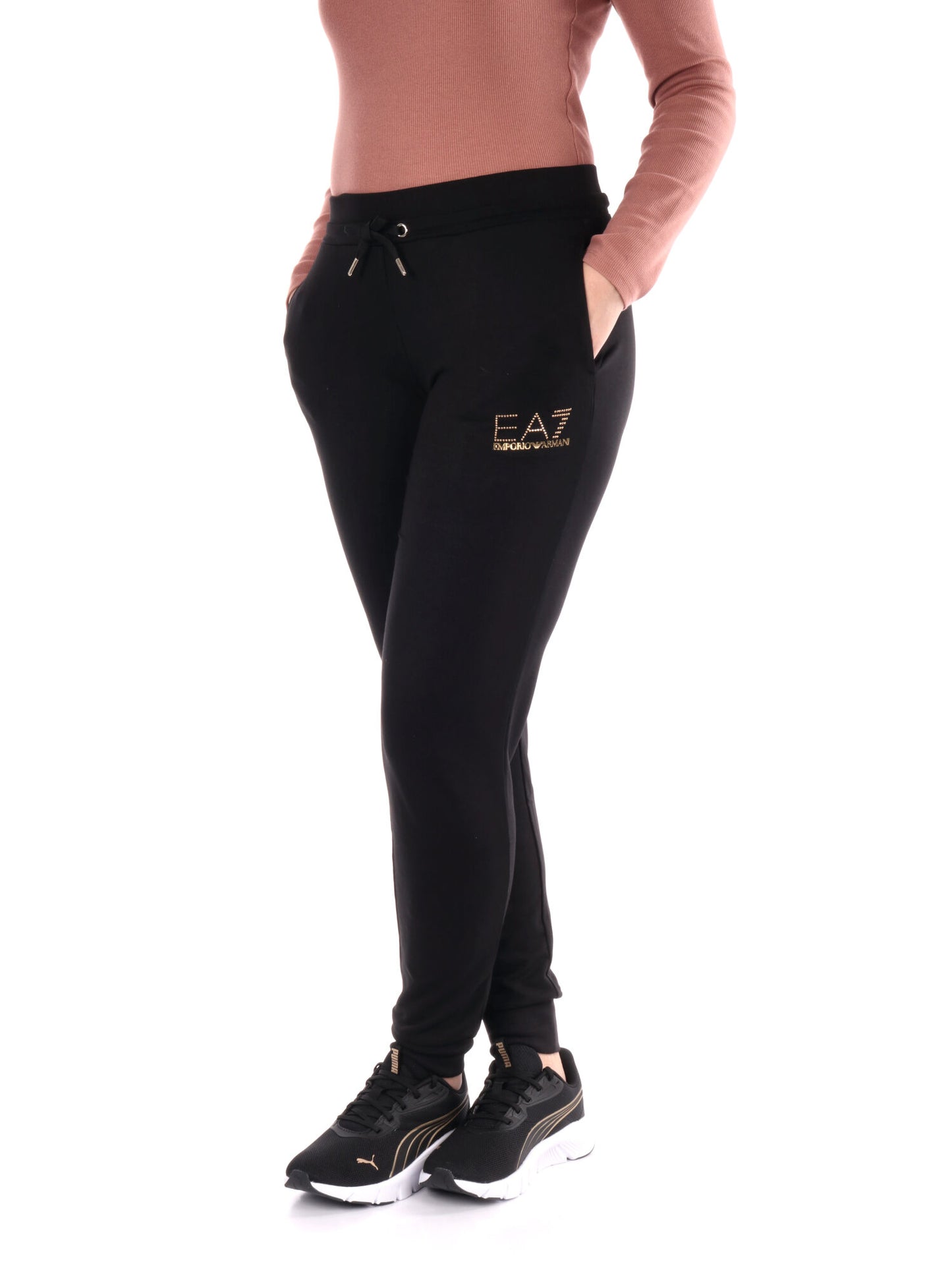 PANTALONE  JOGGER EVOLUTION EA7 EMPORIO ARMANI DONNA NERO