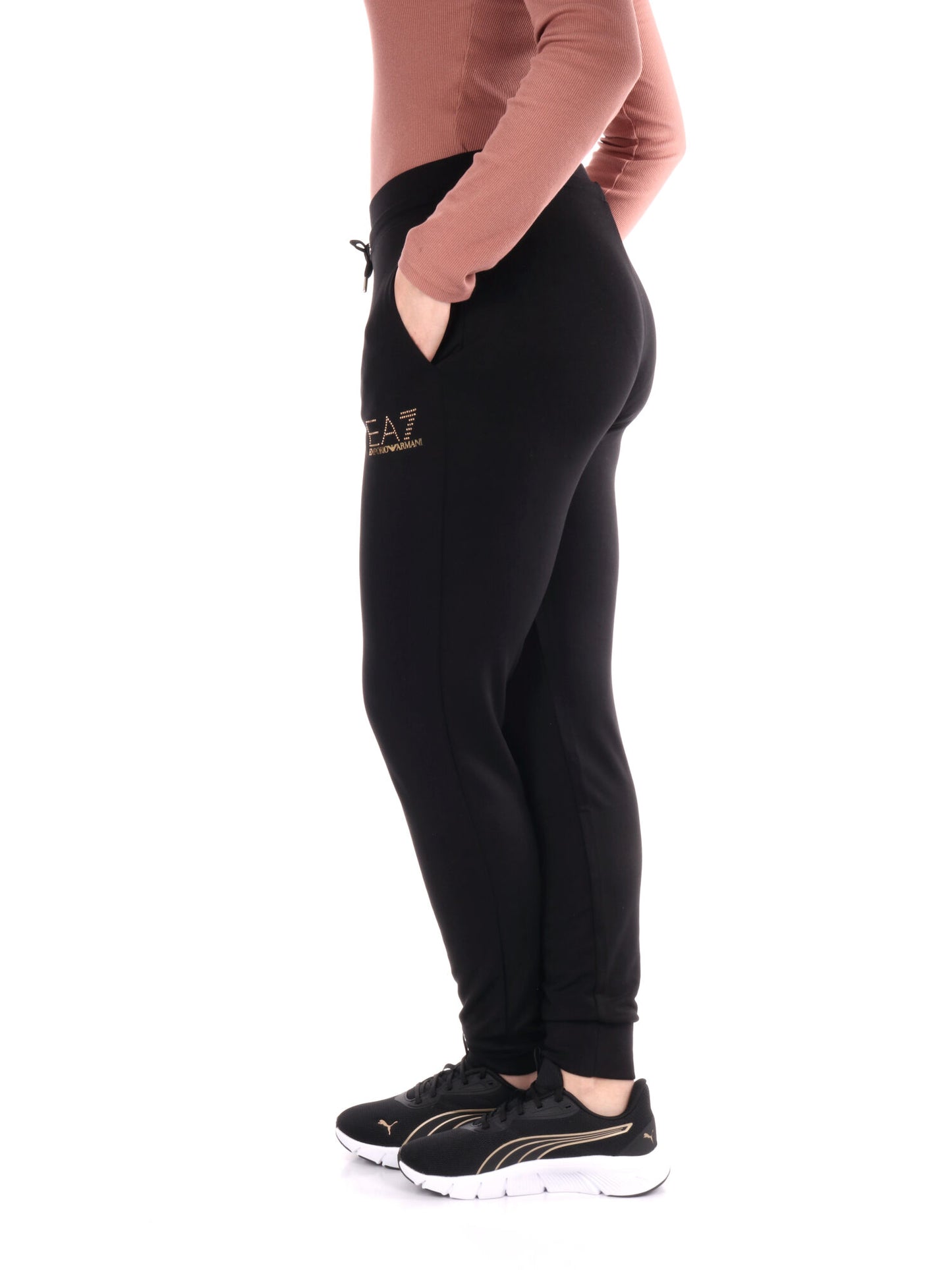 PANTALONE  JOGGER EVOLUTION EA7 EMPORIO ARMANI DONNA NERO