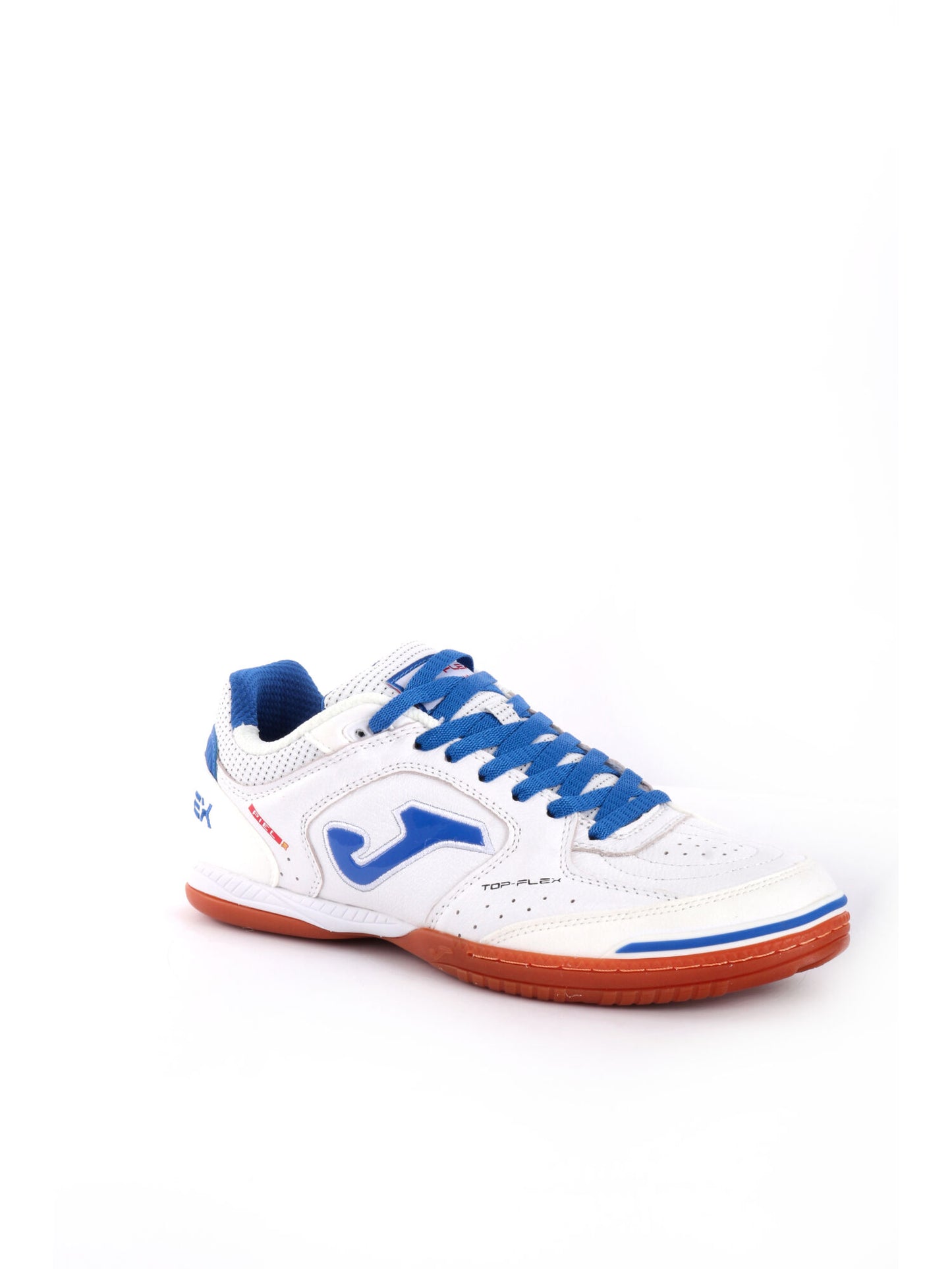 SCARPA DA CALCETTO INDOOR TOP FLEX IN UOMO BIANCO AZZURRO