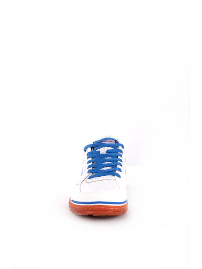 SCARPA DA CALCETTO INDOOR TOP FLEX IN UOMO BIANCO AZZURRO