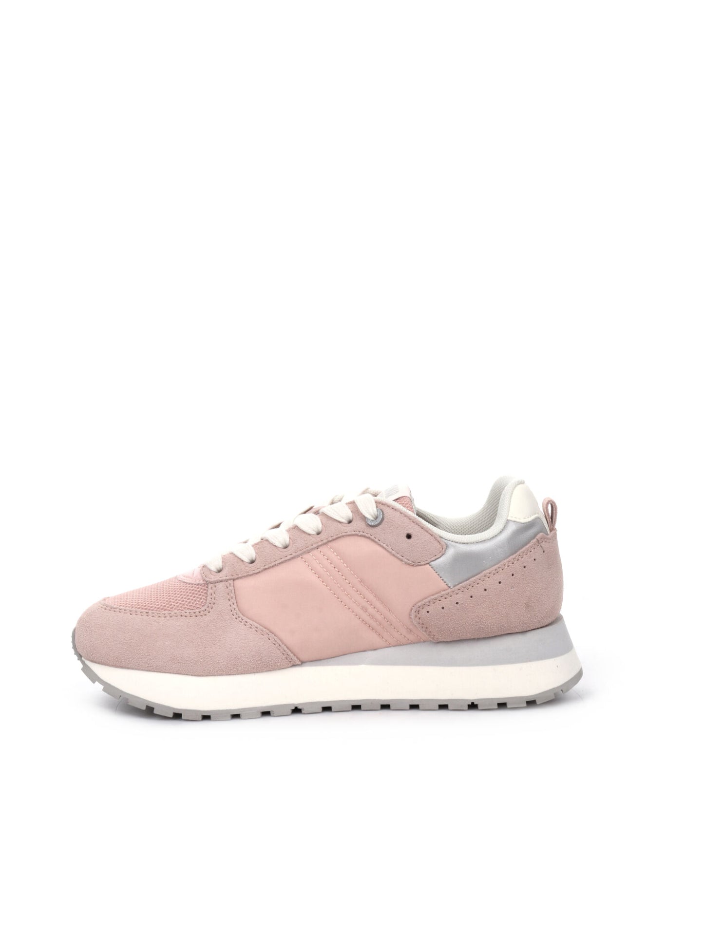 SNEAKERS AUTHENT COLMAR DONNA ROSA ARGENTO