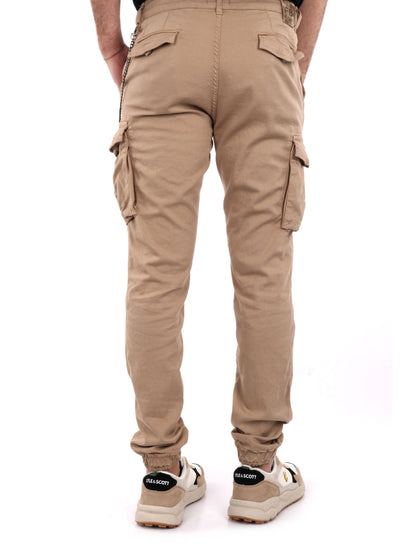 PANTALONE CARGO FB UOMO BISCOTTO