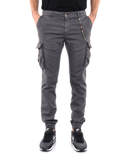 PANTALONE CARGO FB UOMO FERRO