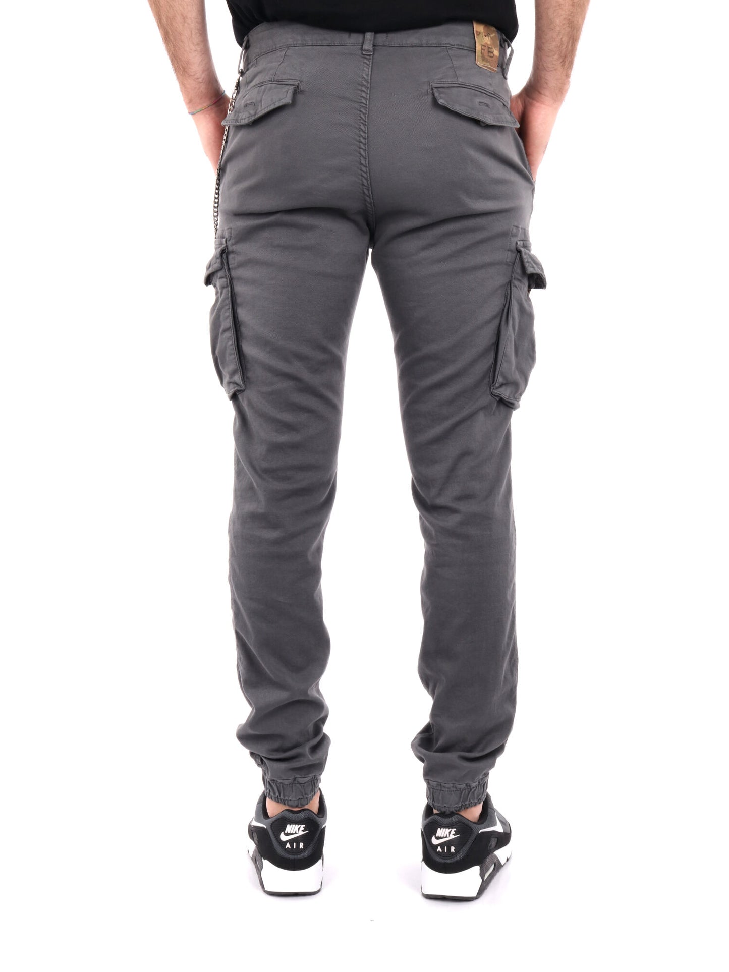 PANTALONE CARGO FB UOMO FERRO