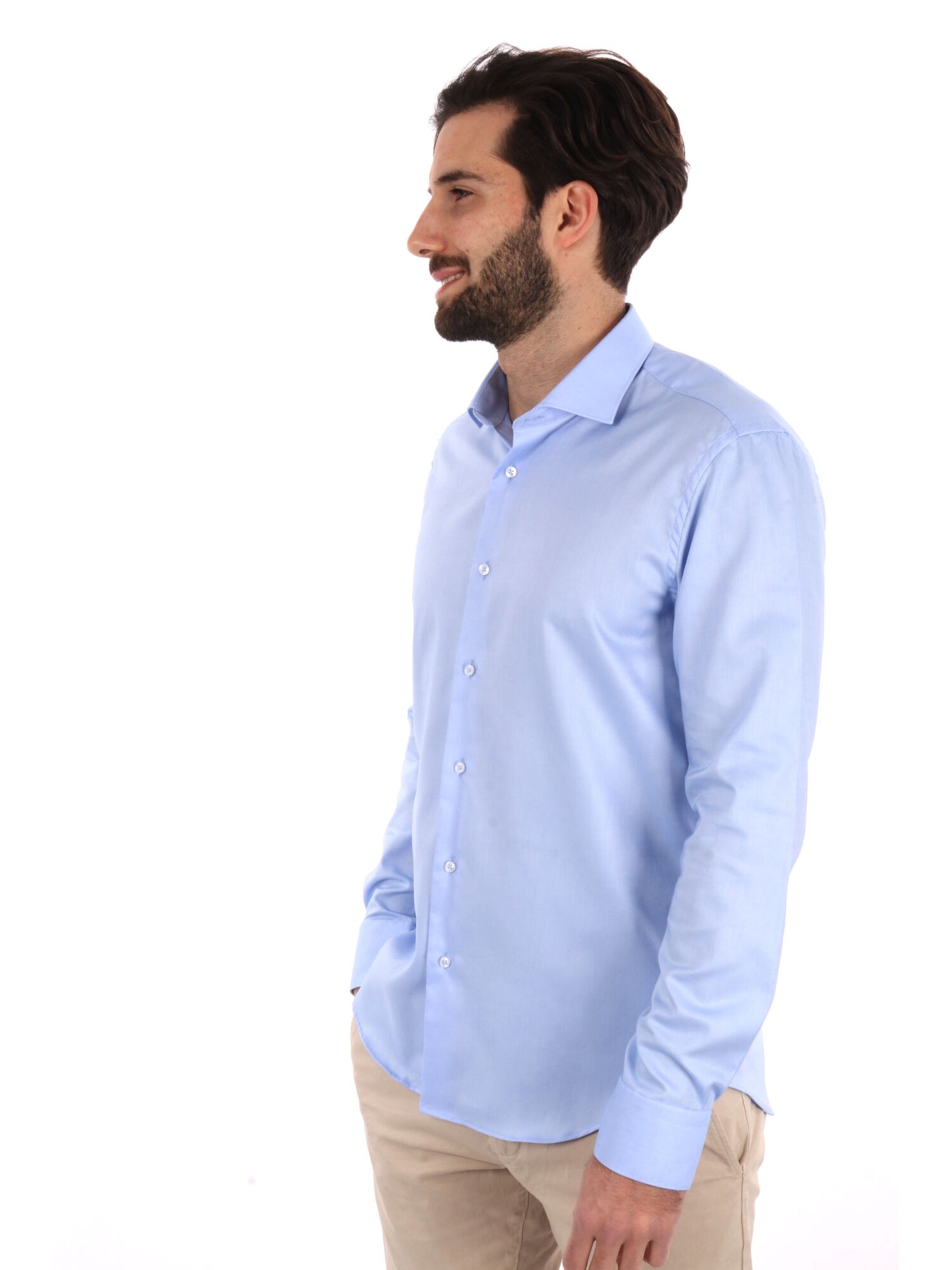 CAMICIA VARESE FB UOMO AZZURRO