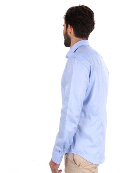 CAMICIA VARESE FB UOMO AZZURRO