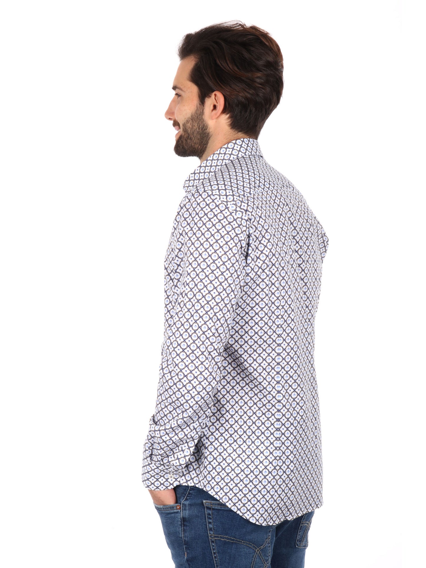 CAMICIA VELAR FB UOMO BIANCO