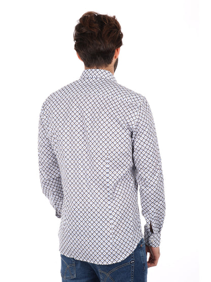 CAMICIA VELAR FB UOMO BIANCO