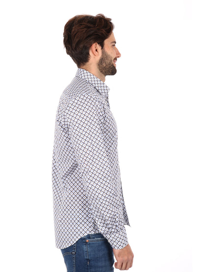 CAMICIA VELAR FB UOMO BIANCO