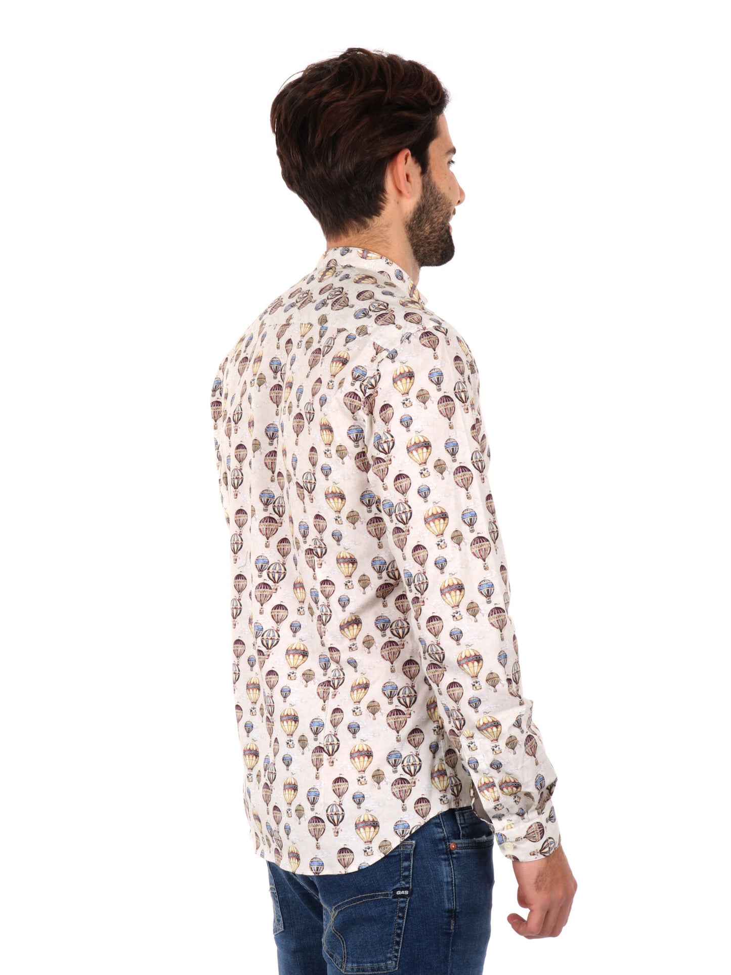 CAMICIA COLLETTO COREA VELAR FB UOMO BEIGE