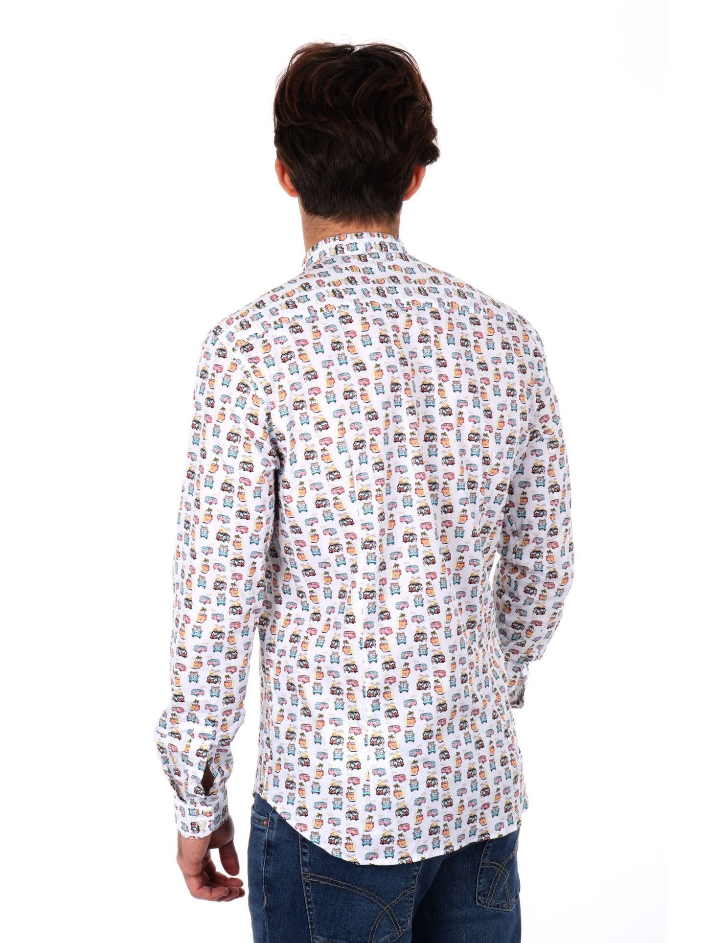 CAMICIA COLLETTO COREA VELAR FB UOMO BIANCO