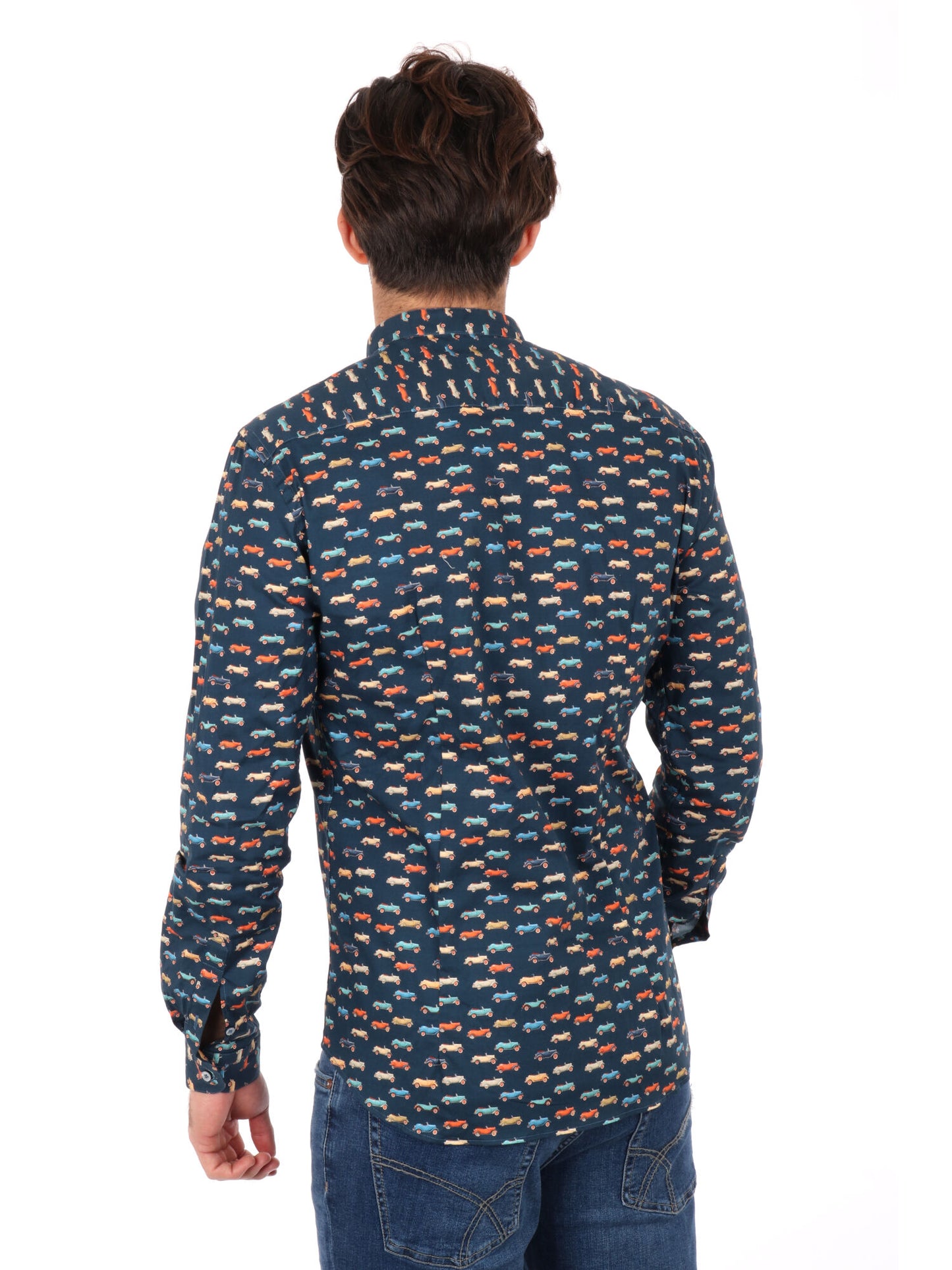 CAMICIA COLLETTO COREA VELAR FB UOMO BLU