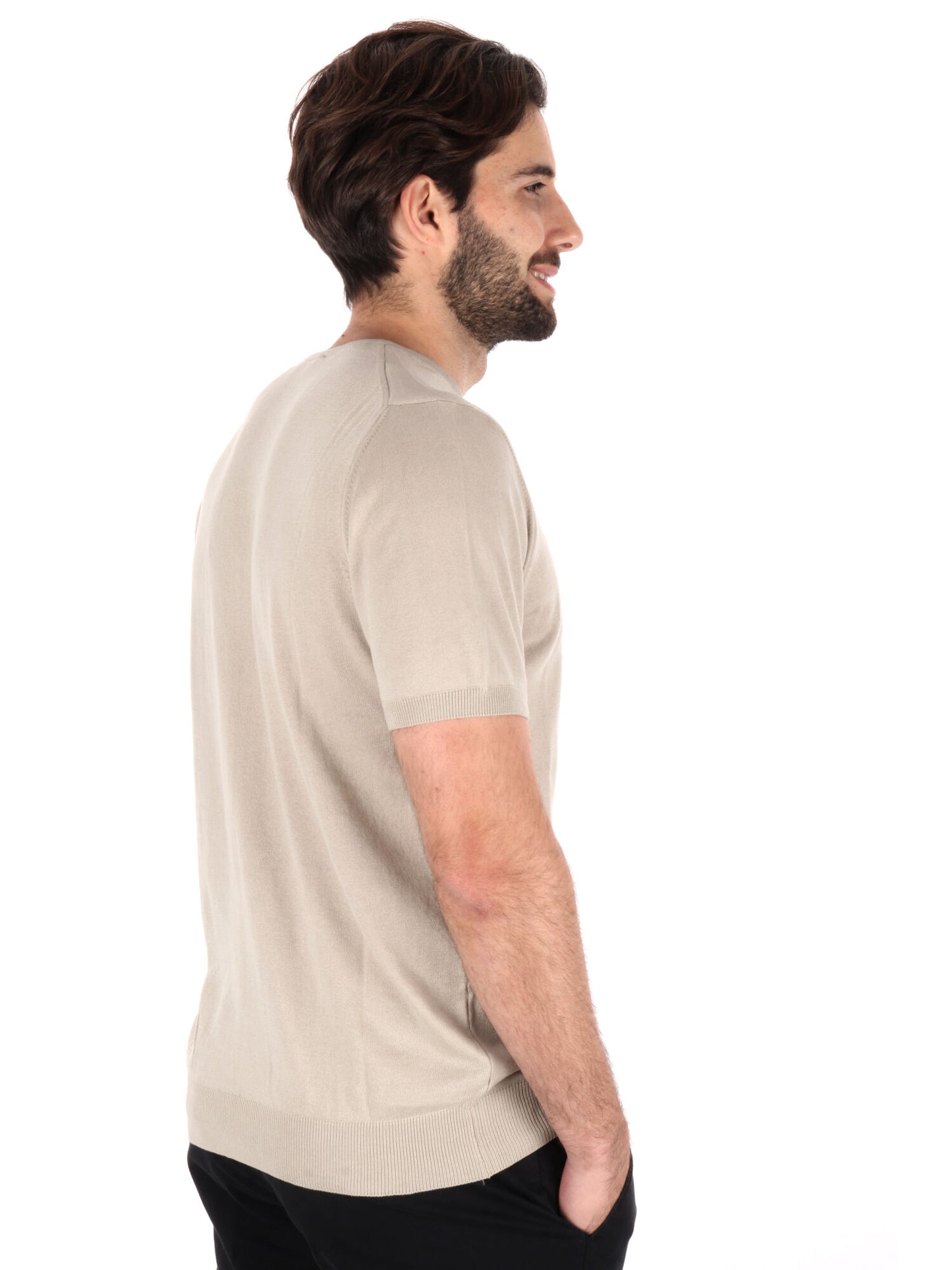 T-SHIRT IN MAGLIA VITTI FB UOMO PIUMA