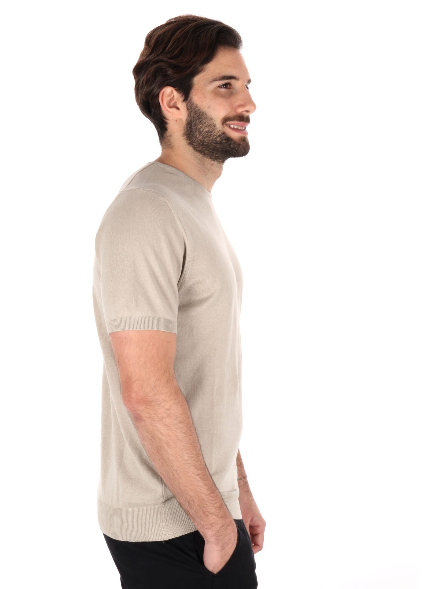 T-SHIRT IN MAGLIA VITTI FB UOMO PIUMA
