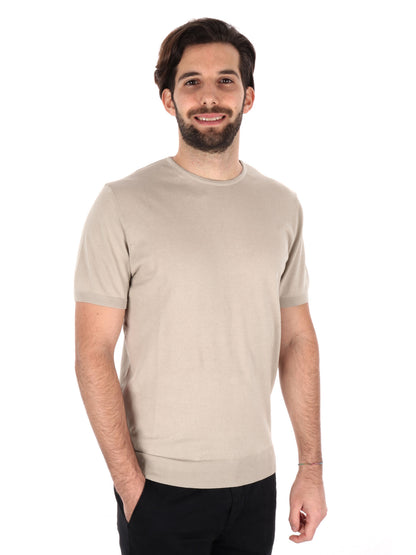 T-SHIRT IN MAGLIA VITTI FB UOMO PIUMA