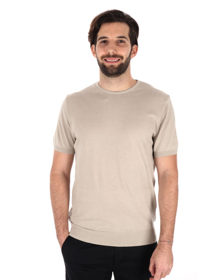 T-SHIRT IN MAGLIA VITTI FB UOMO PIUMA