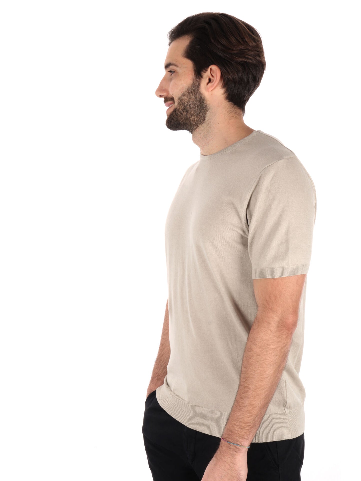 T-SHIRT IN MAGLIA VITTI FB UOMO PIUMA