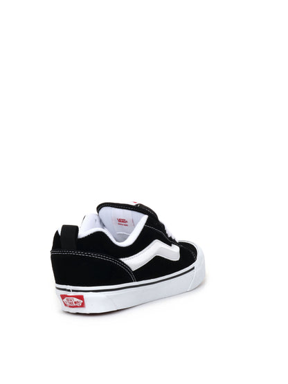 SNEAKERS KNU SKOOL VANS DA RAGAZZO NERO BIANCO