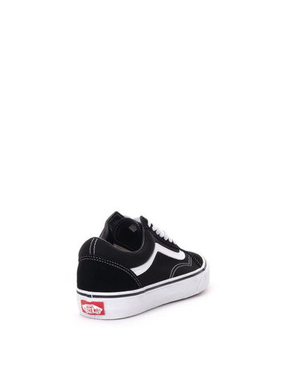SNEAKERS OLD SKOOL VANS UOMO NERO-BIANCO