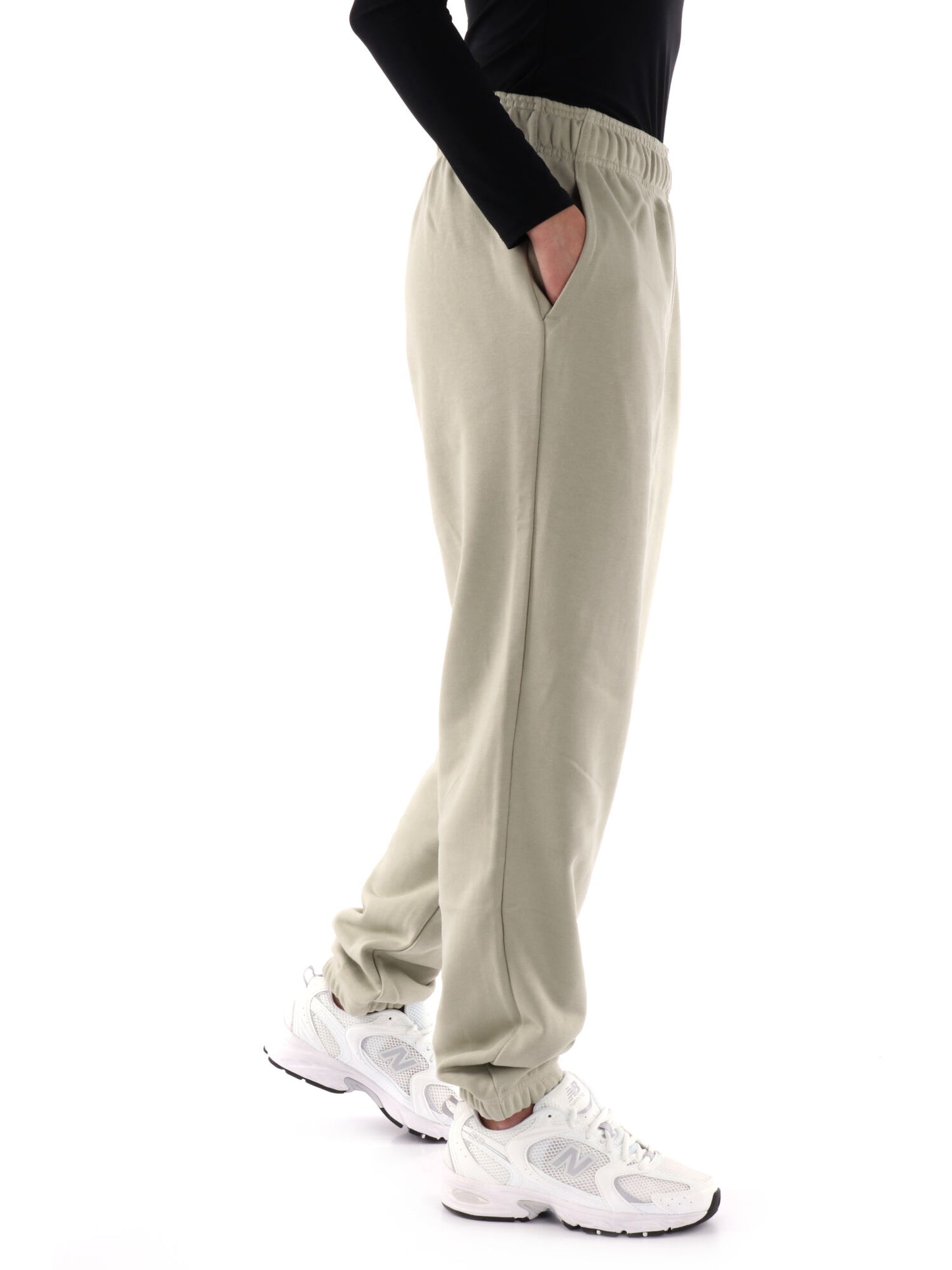 PANTALONE TUTA NEW BALANCE DONNA OLIVA