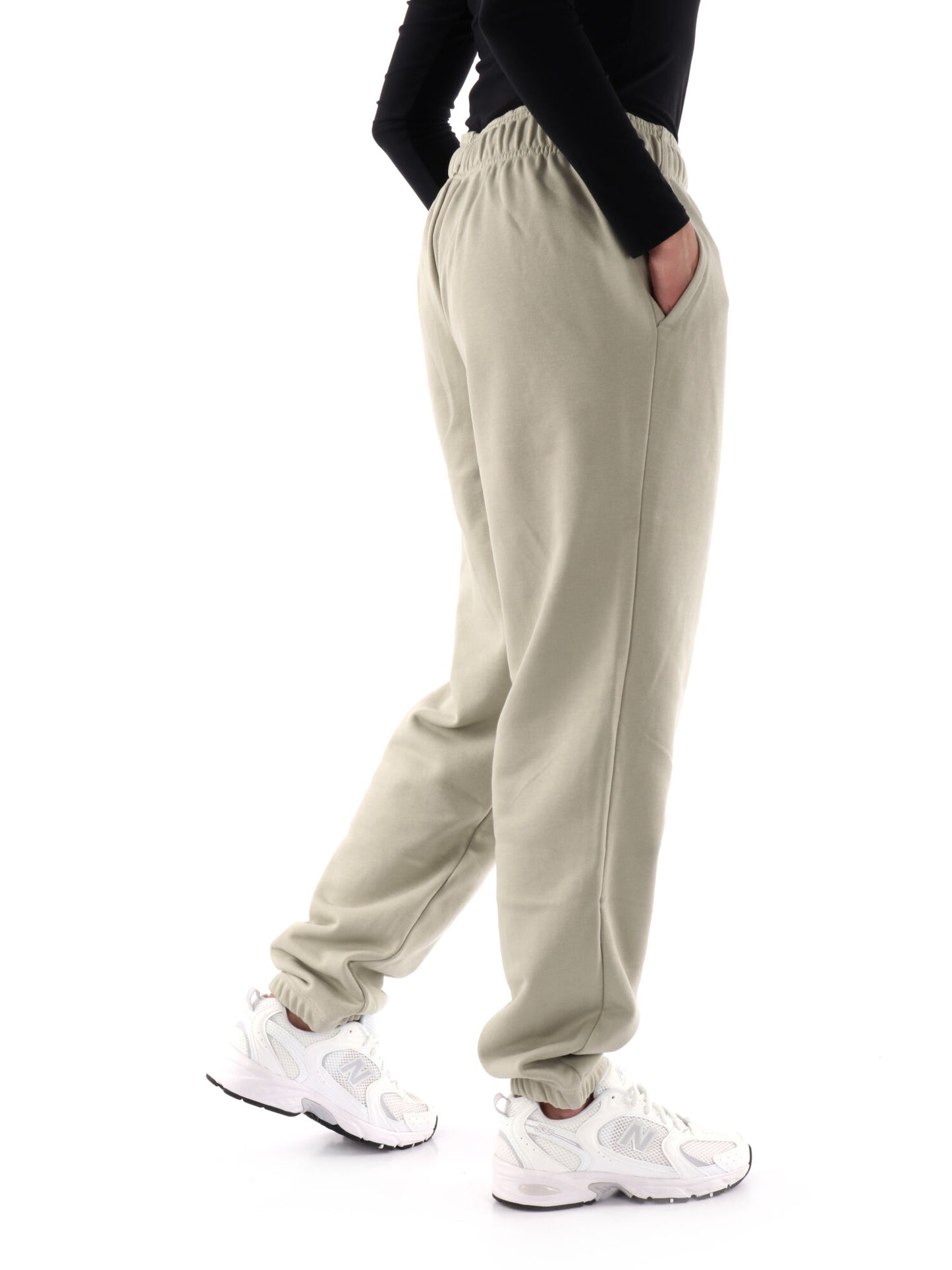 PANTALONE TUTA NEW BALANCE DONNA OLIVA