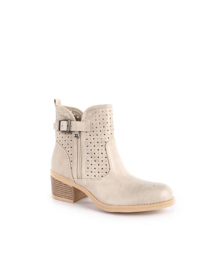 STIVALETTO CON FIBBIA QUEEN HELENA DONNA BEIGE