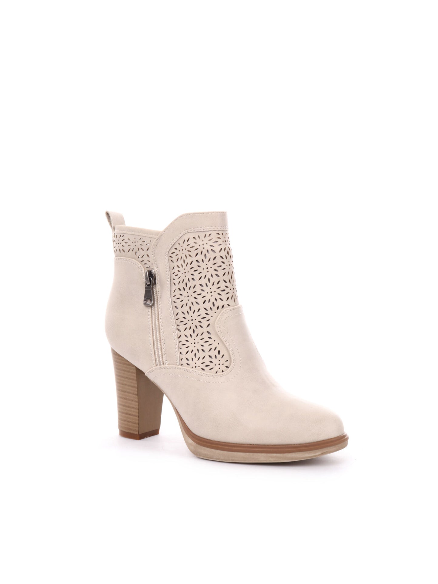 TRONCHETTO CON ZIP QUEEN HELENA DONNA BEIGE