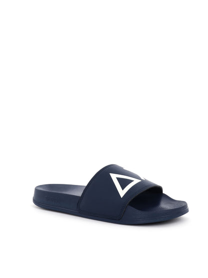 CIABATTA SLIPPERS LOGO SUN68 UOMO BLU