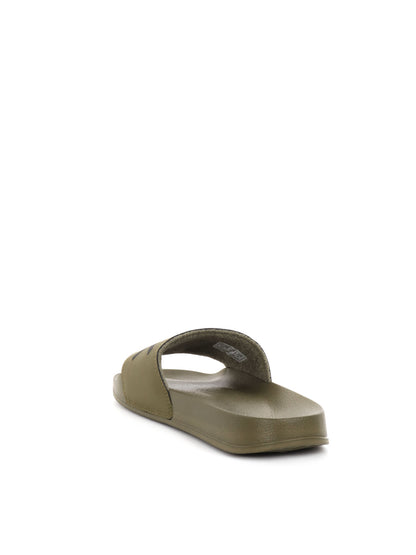 CIABATTA SLIPPERS LOGO SUN68 UOMO VERDE MILITARE