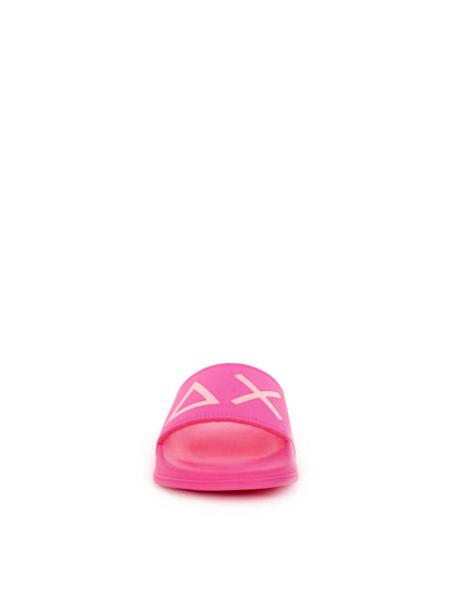 CIABATTA SLIPPERS LOGO SUN68 DONNA FUXIA
