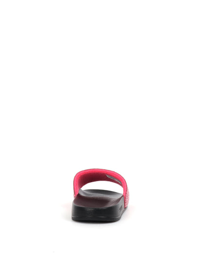 CIABATTA SLIPPERS STRASS  SUN68 DONNA NERO FUXIA