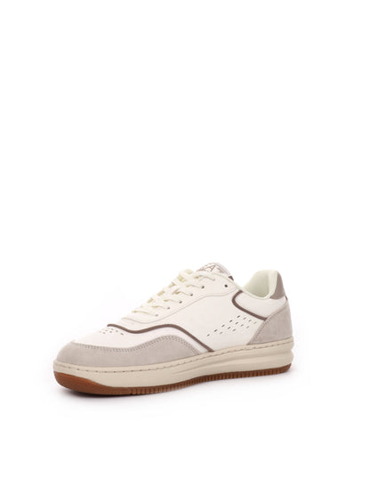 SNEAKERS RETRO SLASHER AE7 EMPORIO ARMANI DONNA BIANCO BEIGE