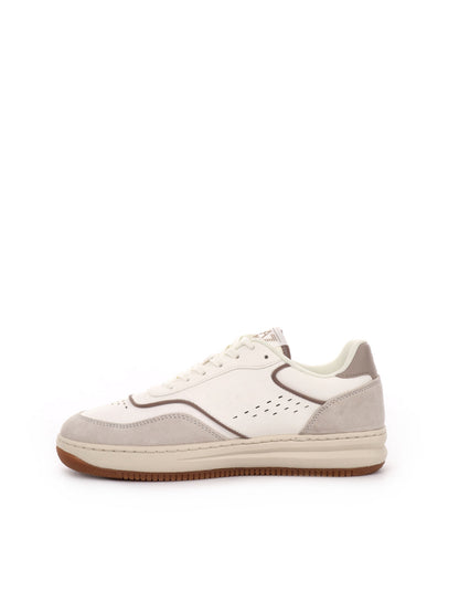 SNEAKERS RETRO SLASHER AE7 EMPORIO ARMANI DONNA BIANCO BEIGE