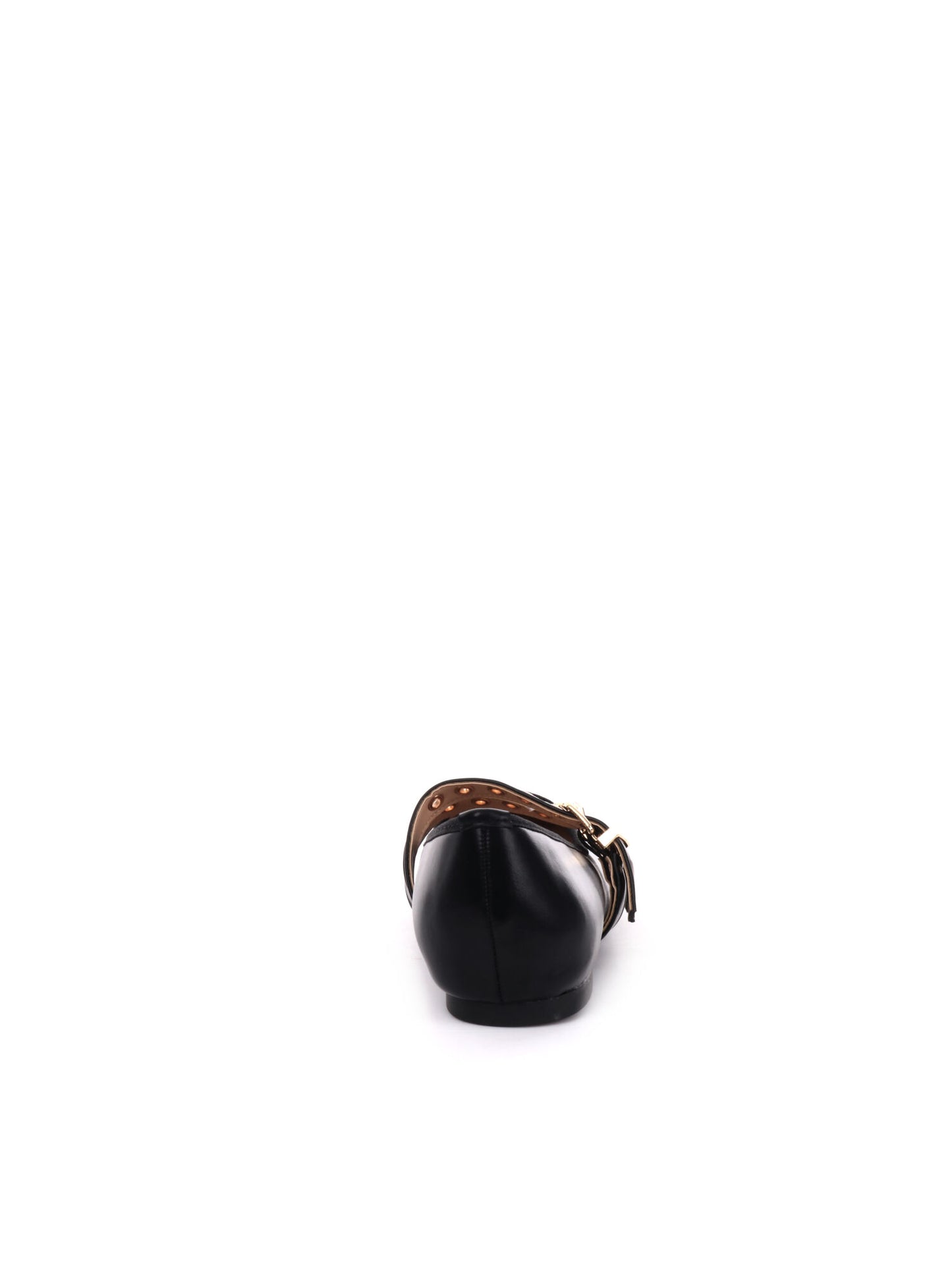 BALLERINA CON FIBBIE CLYO' DONNA NERO