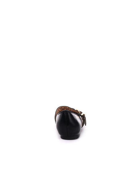 BALLERINA CON FIBBIE CLYO' DONNA NERO