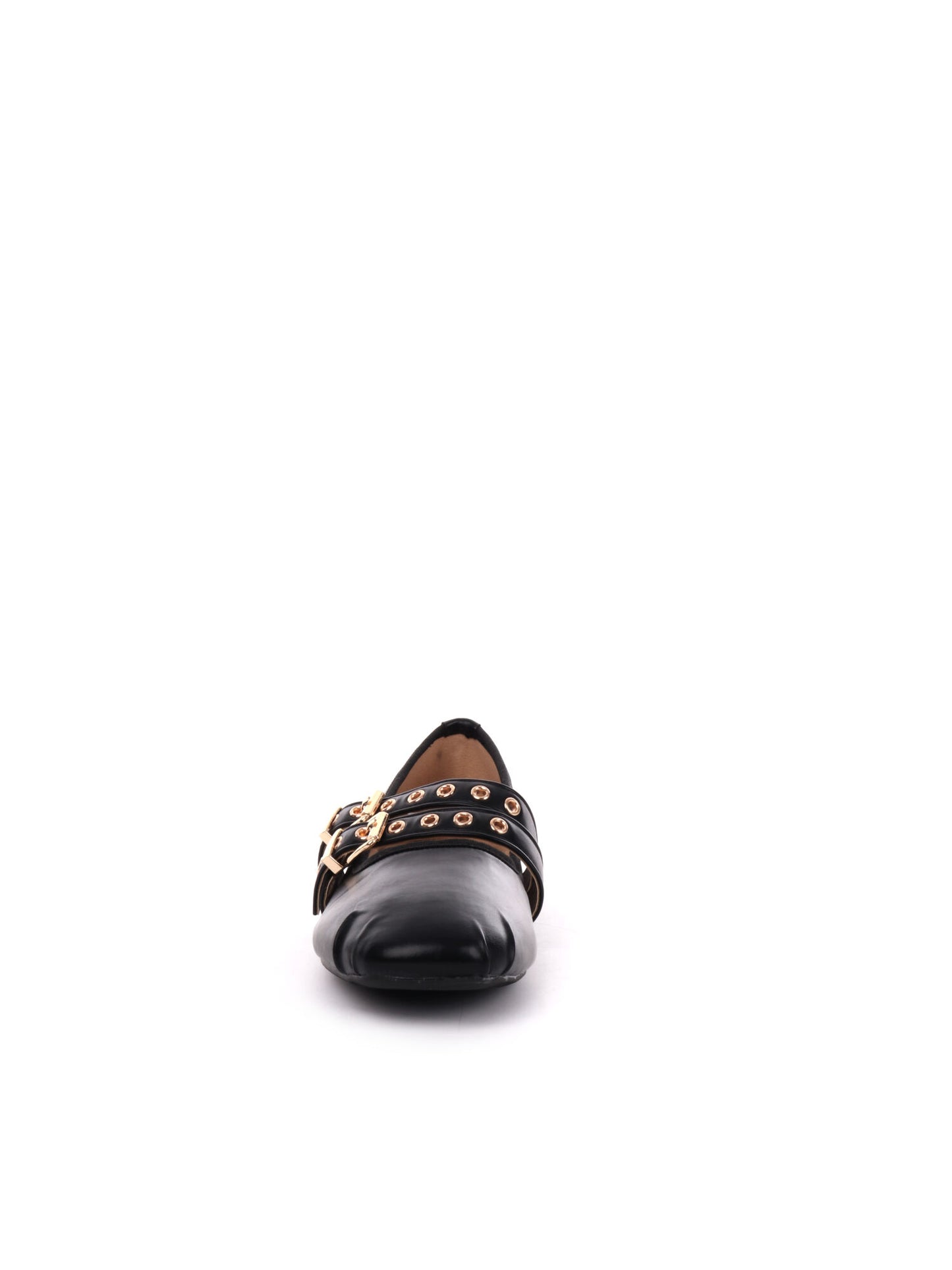 BALLERINA CON FIBBIE CLYO' DONNA NERO