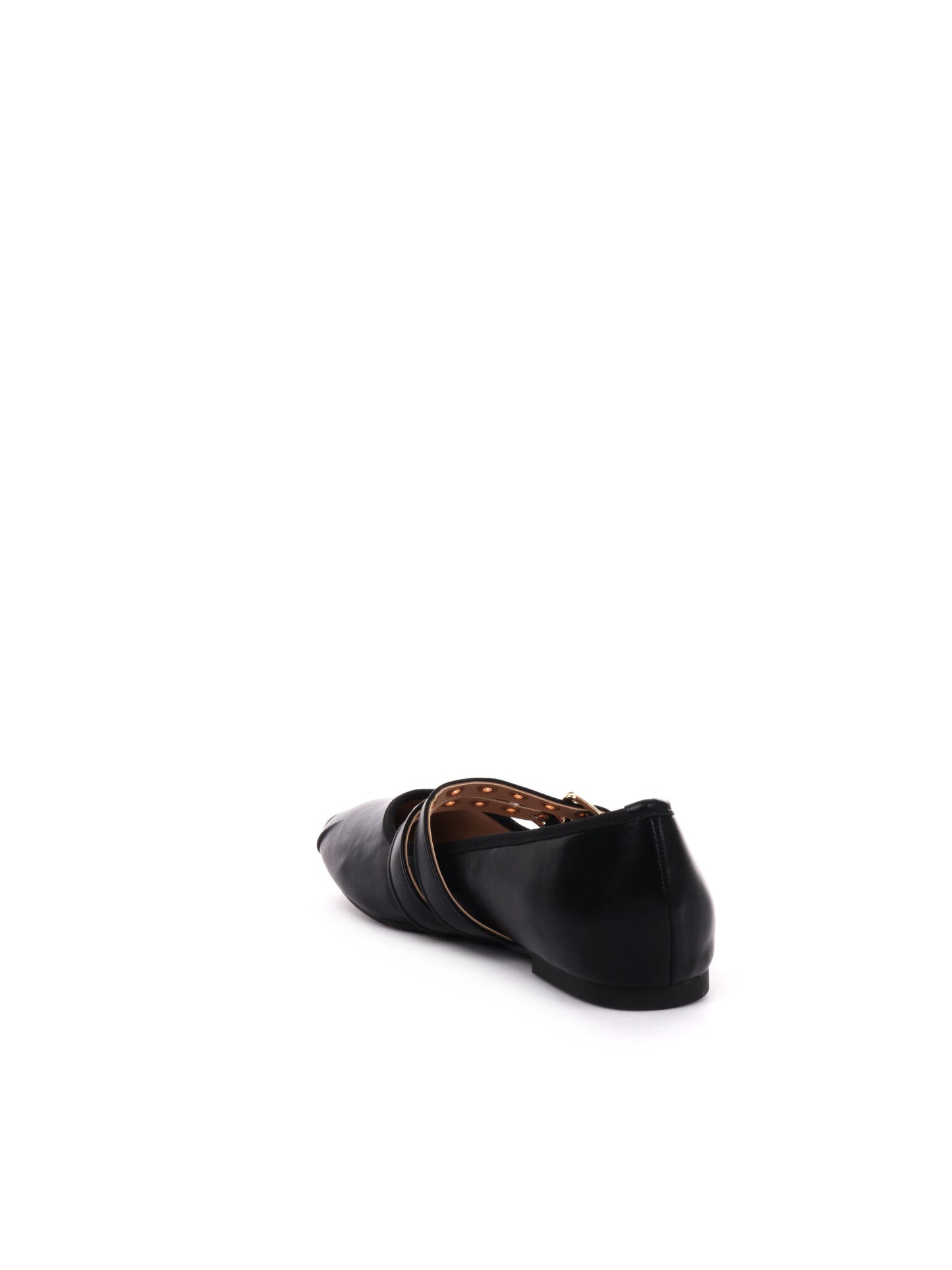 BALLERINA CON FIBBIE CLYO' DONNA NERO