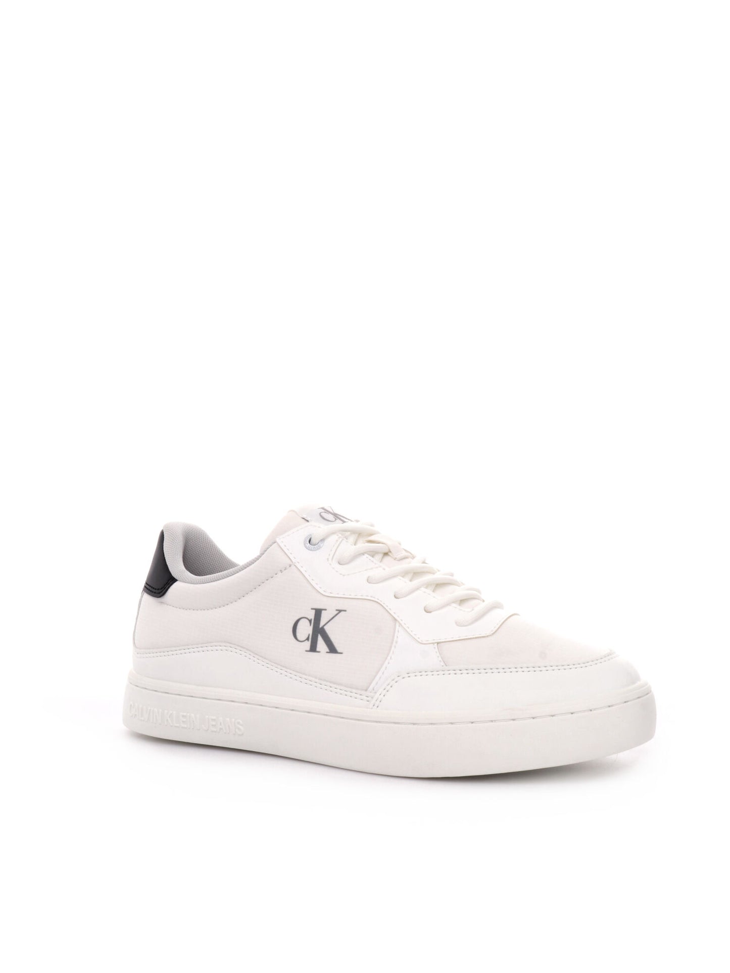 SNEAKERS CLASSIC CUPSOLE TECH CALVIN KLEIN JEANS UOMO BIANCO-NERO
