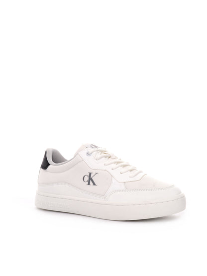 SNEAKERS CLASSIC CUPSOLE TECH CALVIN KLEIN JEANS UOMO BIANCO-NERO