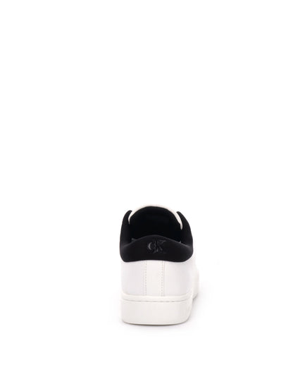 SNEAKERS CLASSIC CUPSOLE CALVIN KLEIN JEANS UOMO BIANCO-NERO