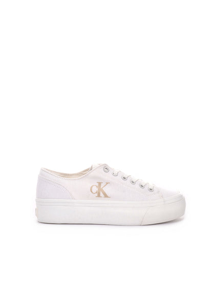 SNEAKERS VULC FLATFORM LOW CALVIN KLEIN JEANS DONNA BIANCO