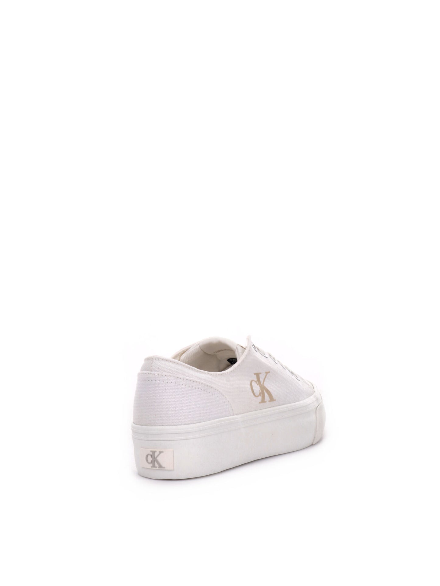SNEAKERS VULC FLATFORM LOW CALVIN KLEIN JEANS DONNA BIANCO