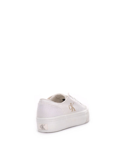 SNEAKERS VULC FLATFORM LOW CALVIN KLEIN JEANS DONNA BIANCO