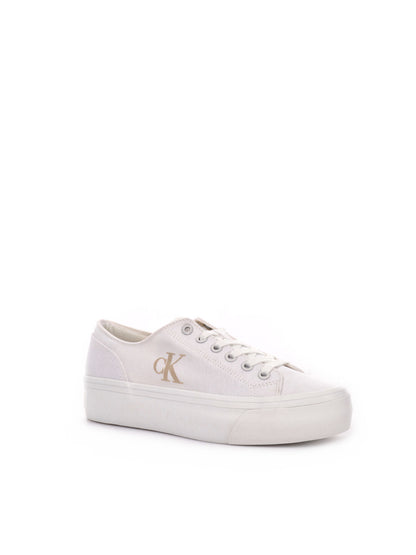 SNEAKERS VULC FLATFORM LOW CALVIN KLEIN JEANS DONNA BIANCO