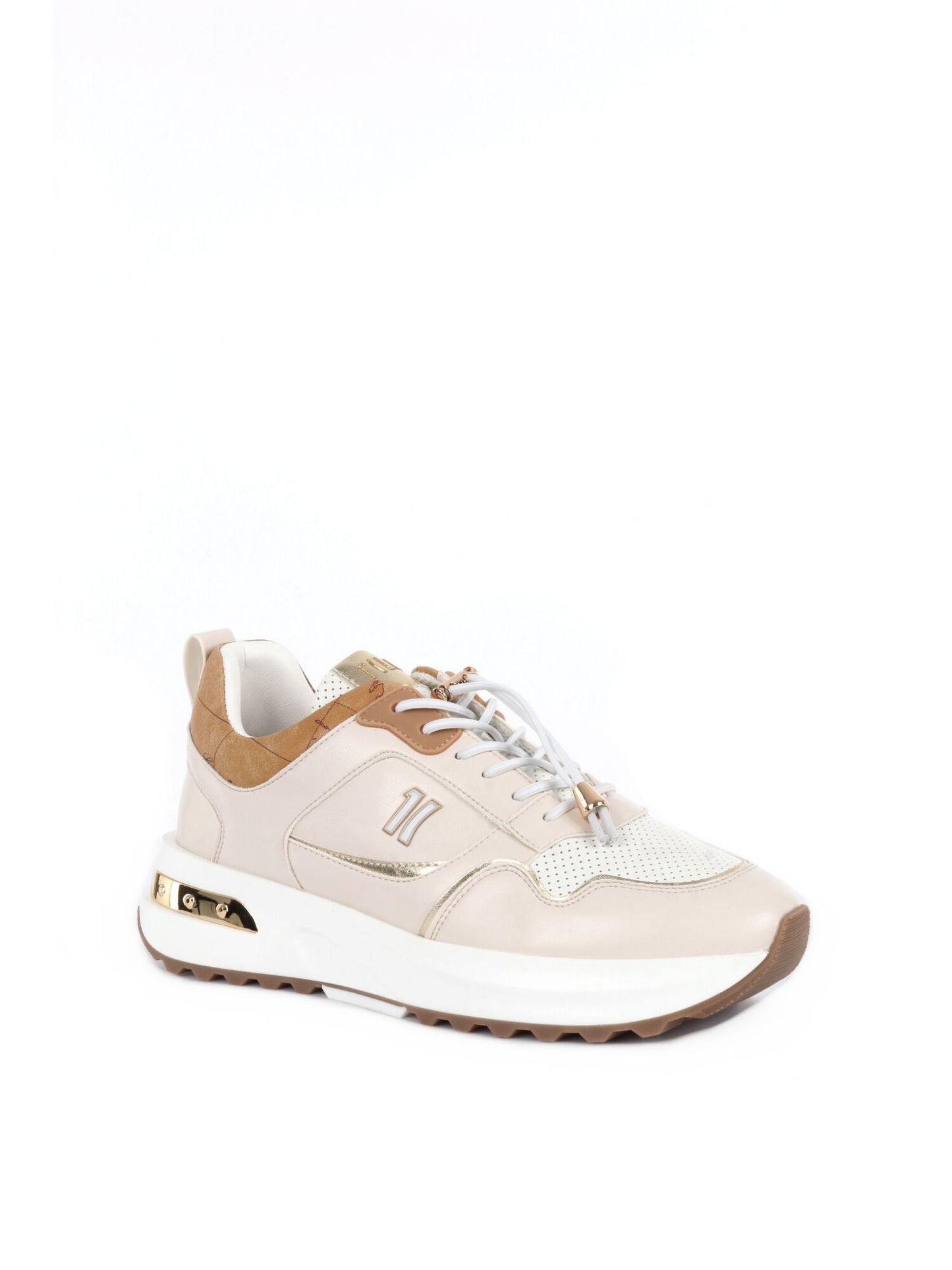 SNEAKERS CON COULISSE 1^ CLASSE DONNA AVORIO