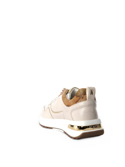 SNEAKERS CON COULISSE 1^ CLASSE DONNA AVORIO
